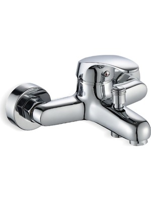 Fleko Krom Renkli Mutfak Bataryası, Lavabo Bataryası, Banyo Bataryası (Banyo Bataryası)