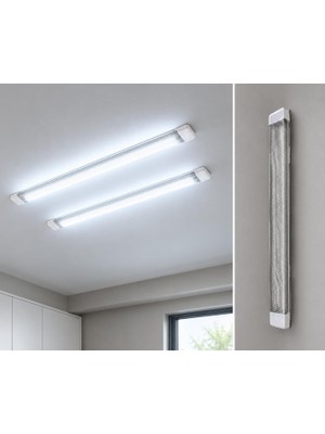 Odea 60W 120CM LED Bant Armatür Kristal