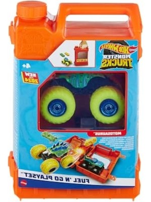 Velora Hot Wheels Monster Trucks Oyun Seti, 1:64 Ölçekli Araç