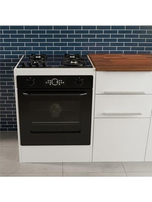 Velora 60 cm Uyumlu Modern Ankastre Fırın Dolabı, Parex Marka ile Şık Tasarım
