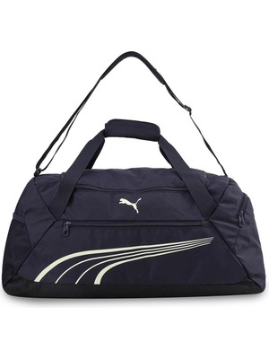 Puma Fundamental M Sports Ba Unisex Yetişkin Spor Çantası New Navy-Apple Spritz Tek Beden