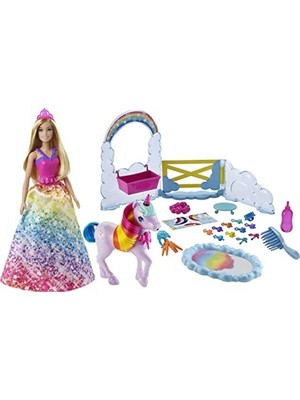 Velora Barbie® Dreamtopia Bebek ve Tek Boynuzlu At