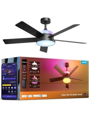 Velora Govee Rgbww+Rgbıcww Aydınlatmalı Tavan Pervanesi          [enerji Sınıfı D]