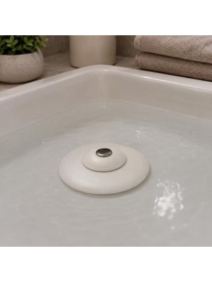 Velora Küvet ve Lavabo Süzgeci, Su Geçirmez Gider Kapatıcı, Pratik Tasarım