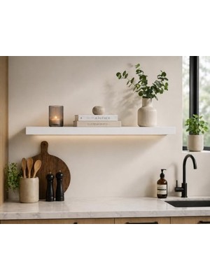 Velora Modern Uçan Duvar Rafı, Farklı Boyut Seçenekleri ile