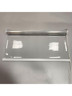 Pvc Stor Panjur Şeffaf ve Su Geçirmez. Dış Mekan Pergolaları Için Pvc Stor Pergolaları, Yağmura Dayanıklı Özelleştirilebilir. 130 cm x 210 cm