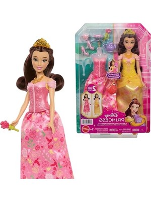 Velora Disney Prensesi Oyuncak Seti, Belle Bebek ve Aksesuarlar
