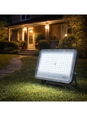 Velora 100W LED Projektör, 8000 Lümen Aydınlatma, Su Geçirmez Dış Mekan Kullanımı Için