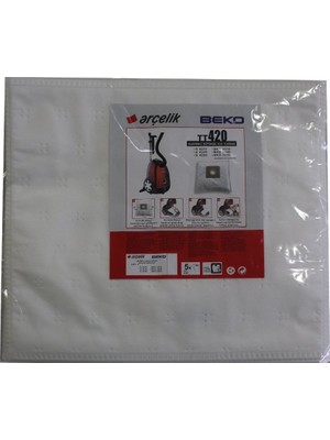 Velora Arçelik - Arçelik S 4240 Süpürgeye Uygun Sentetik Toz Torbası