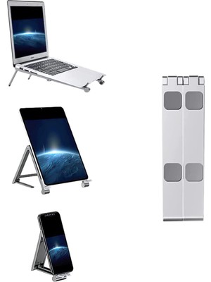 Velora Eke Dizüstü Bilgisayar/cep Telefonu/ped Standı, Taşınabilir, Görünmez