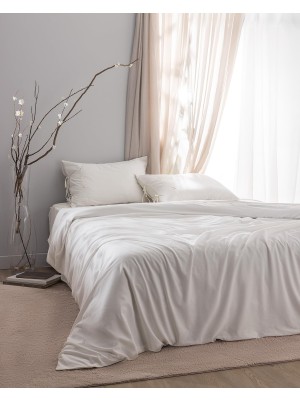Velora Madame Coco King SIZE%100 Pamuk Nakışlı Nevresim Takımı, Ekru, 220 x 240
