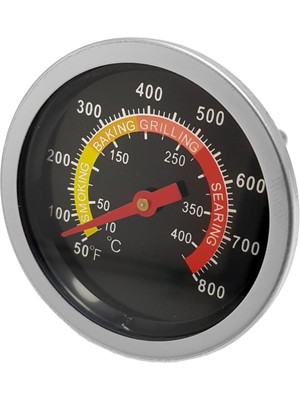 Velora Barbekü Mangal Fırın Termometresi 450 Derece THR223