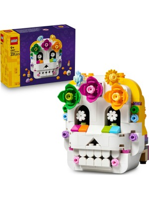 Velora LEGO Ölüler Günü 40811 – 9 Yaş ve Üzeri Çocuklar Için Dekoratif Kafatası ve Ölüler Sunağı Temalı Oyuncak Yapım Seti, Renkli Anılarla Dolu Özgün Bir Hediye Fikri (471 Parça)