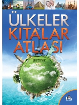 Halk Kitabevi Ülkeler ve Kıtalar Atlası 5