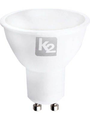 Velora Global(K2) 5 Watt 3000K Gün Işığı GU10 Duylu Çanak Spot Ampul