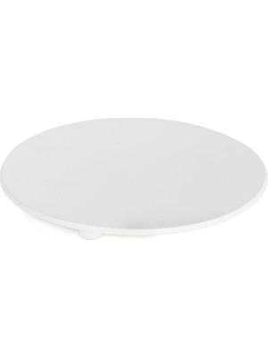 Velora System Tezgah Üstü Katı Sabunluk Beyaz Renk 21X137X137 mm
