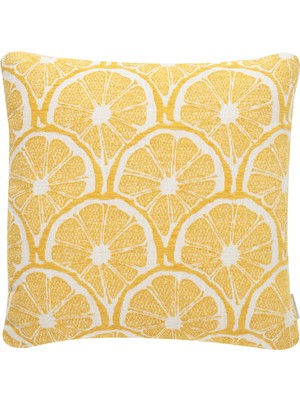 Velora Cıtrus Kırlent Hardal 45X45
