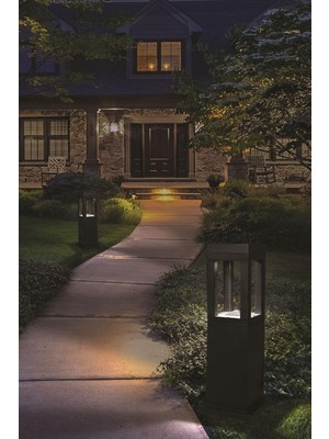 Velora Ucuz Geldi Anıt Set Üstü Bahçe Lambası Zita Bahçe Aydınlatma 78 cm Yer Lambası Gün Işığı GU10 LED Ampul