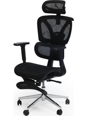 Velora Pixel Flow Ergonomik Çalışma Koltuğu, Mesh Sırtlık, Başlıklı