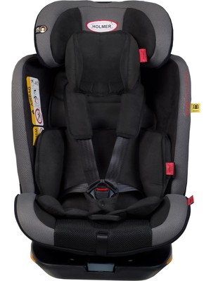 Velora Holmer Kids Maxi Protect Aero 3D (360° Dönebilir) I-Size 0-36KG Oto Koltuğu Isofix/sps/sıp/latch (Siyah)