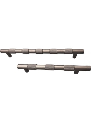 Velora System 9387 Desenli Modern Kulp Fırçalı Bronz Renk 128 mm Çok Renkli