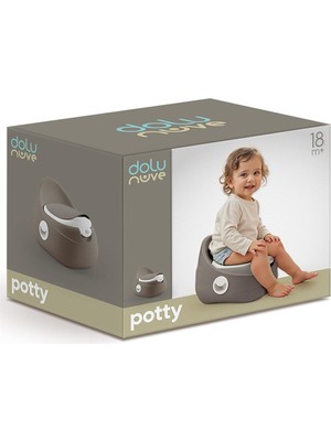 Velora Dolu Nuve Nuve Potty Gri 7589