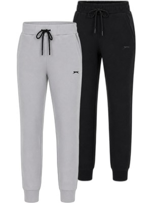 Velora Slazenger Veteran 2 Li Set Kadın Cepli Eşofman Altı