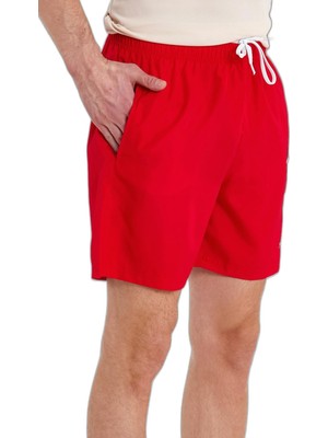Velora Slazenger Rabı In Erkek Cepli Deniz Şortu Kırmızı Mayo
