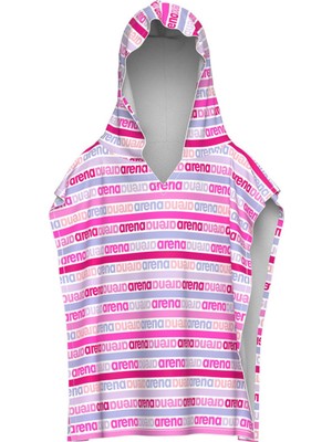 Velora Arena Çocuk Terry Poncho Panço, S, 009043900, Pembe, Kız Çocuklar