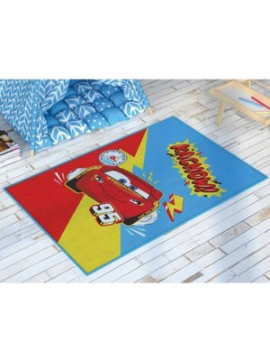 Zorlu Tekstil Mcqueen Cars Kachow Halı 80*120