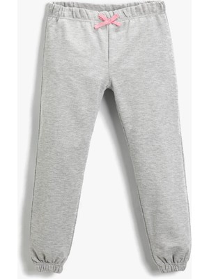 Velora Basic Fiyonklu Jogger Eşofman Altı Pamuklu