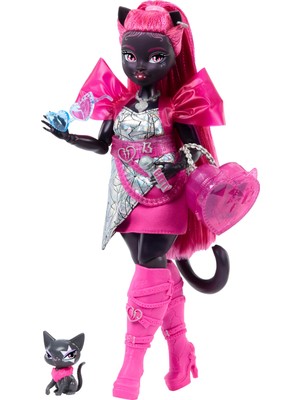 Velora Monster High Acayip Havalı Arkadaşlar - Catty Noir, 3y+, HXH76