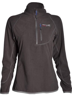 Velora Freecamp Woman Half Zipper Fleece Antrasit L