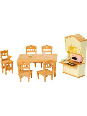 Velora Sylvanian Families Yemek Odası Seti