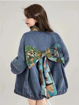 Semesia Oversize Denim Ceket