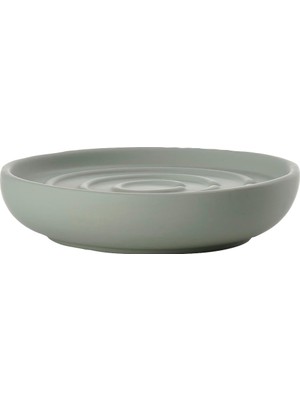 Velora Zone Denmark Nova One Sabunluk, Sabunluk, Porselen Sabunluk, Soft Touch Kaplama, Çap 11 Cm, Yükseklik 2,5 Cm, Matcha Yeşili