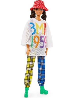 Velora Barbie BMR1959 Doll - Mesh T-Shirt, Plaid Jogger & Bucket Hat