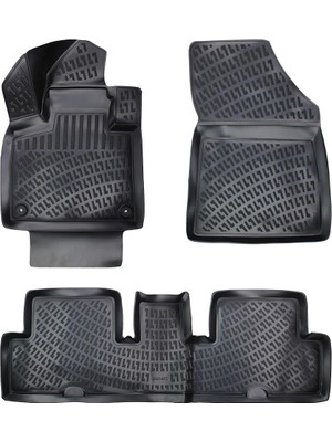 Velora Rizline Citroen C4 Picasso 2013 Sonrası Uyumlu 3D Havuzlu Paspas
