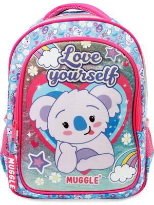 Velora Muggle Okul Çantası Cute Koala Mavi MU-8744
