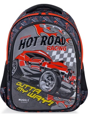 Velora Muggle Okul Çantası Hot Roat Siyah MU-0112