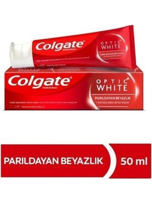 Velora Colgate Optık Beyaz 50ML Parıldayan Beyazlık 0058