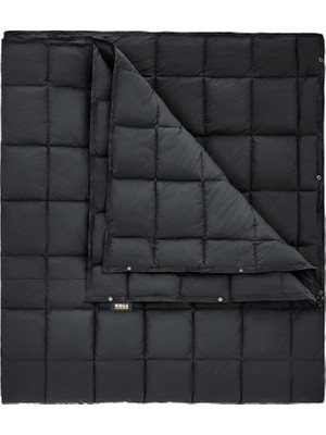 Velora Haegs Kamp Battaniyesi - Dış Mekan Hafif Kompakt Seyahat Yorganı, Outdoor Kamp Malzemeleri, Kamp Yürüyüş Outdoor Şal, Battaniye 200-150 cm Siyah