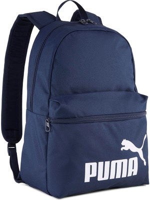 Puma Phase Unisex Lacivert Günlük Stil Sırt Çantası 09116402