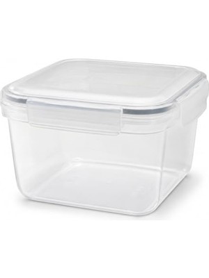 Velora Orret Home 3600 ml Sızdırmaz Şeffaf Contalı Kilitli Saklama Kabı, Pp Plastik Gıda Saklama Kutusu, Kapaklı Buzdolabı Düzenleyici, Mutfak ve Erzak Kabı, Istiflenebilir Çok Amaçlı Organizer (Asorti Renk