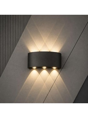 Velora Dış Mekan LED Aplik 10 Watt Günışığı Cata Haiti 3'lü Aplik CT-8011G          [enerji Sınıfı F]