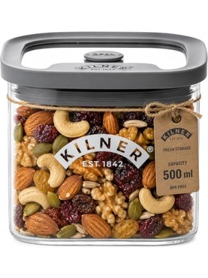 Velora Borosilikat Cam Kapaklı Saklama Kabı, 500 Ml, Hava Geçirmez, Vakumlu Mühürlü, Bulaşık Makinesinde Yıkanabilir, Kapaklı Saklama Kutusu, Bpa Içermez, 10,4 x 10,4 x 7,2 cm