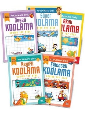 Halk Kitabevi Kodlamaya Giriş (5 Kitap Takım)