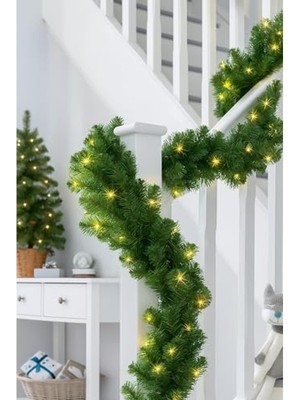 Esplendor Işıklı Yılbaşı Süsü, Basic Garland Modeli, Festif Dekor