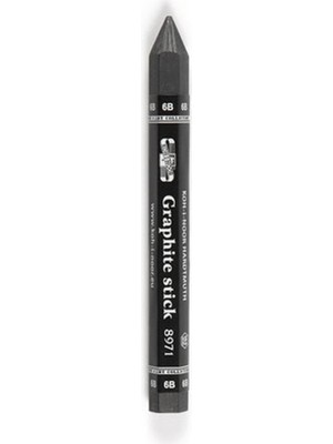 Velora Jumbo Graphite Stick 6b 1 Adet Agaçsız Kalın Grafit Füzen Kömür Kalem Karakalem
