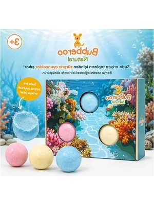 Esplendor 3'lü Çocuk Banyo Topu Seti: Su Altı Eğlencesi